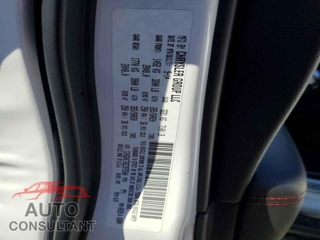 DODGE DURANGO 2014 - 1C4SDHCT6EC975500