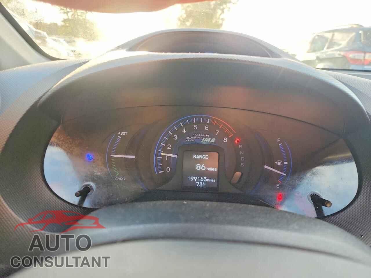 HONDA INSIGHT 2012 - JHMZE2H77CS006665