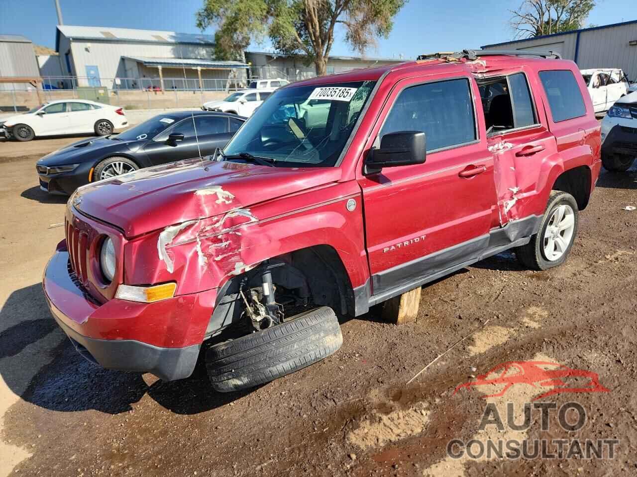 JEEP PATRIOT 2016 - 1C4NJRBB1GD709030
