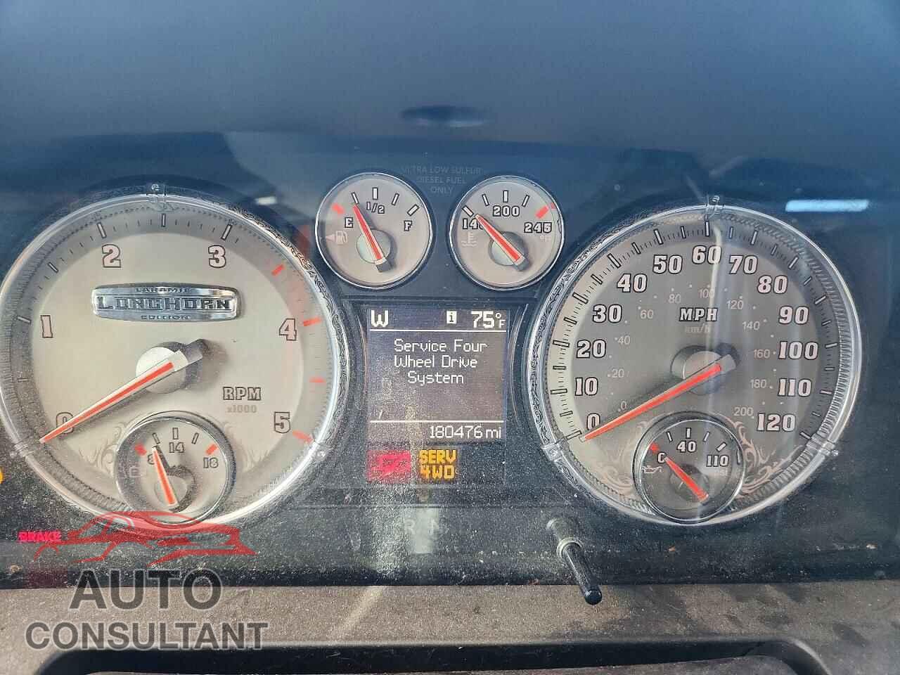 DODGE RAM 3500 2012 - 3C63DRKL9CG228227