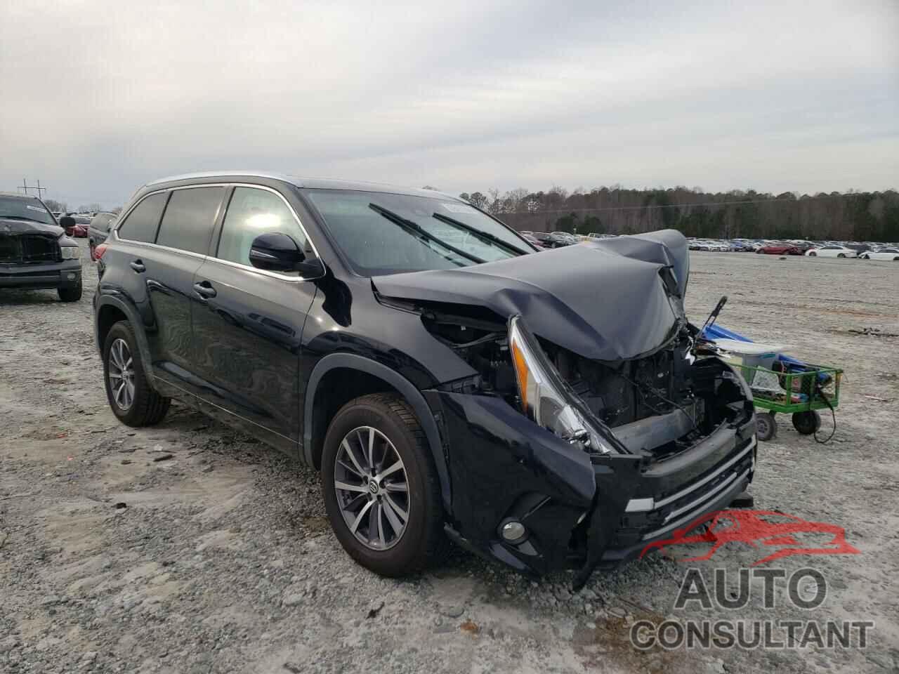 TOYOTA HIGHLANDER 2017 - 5TDKZRFH7HS217019