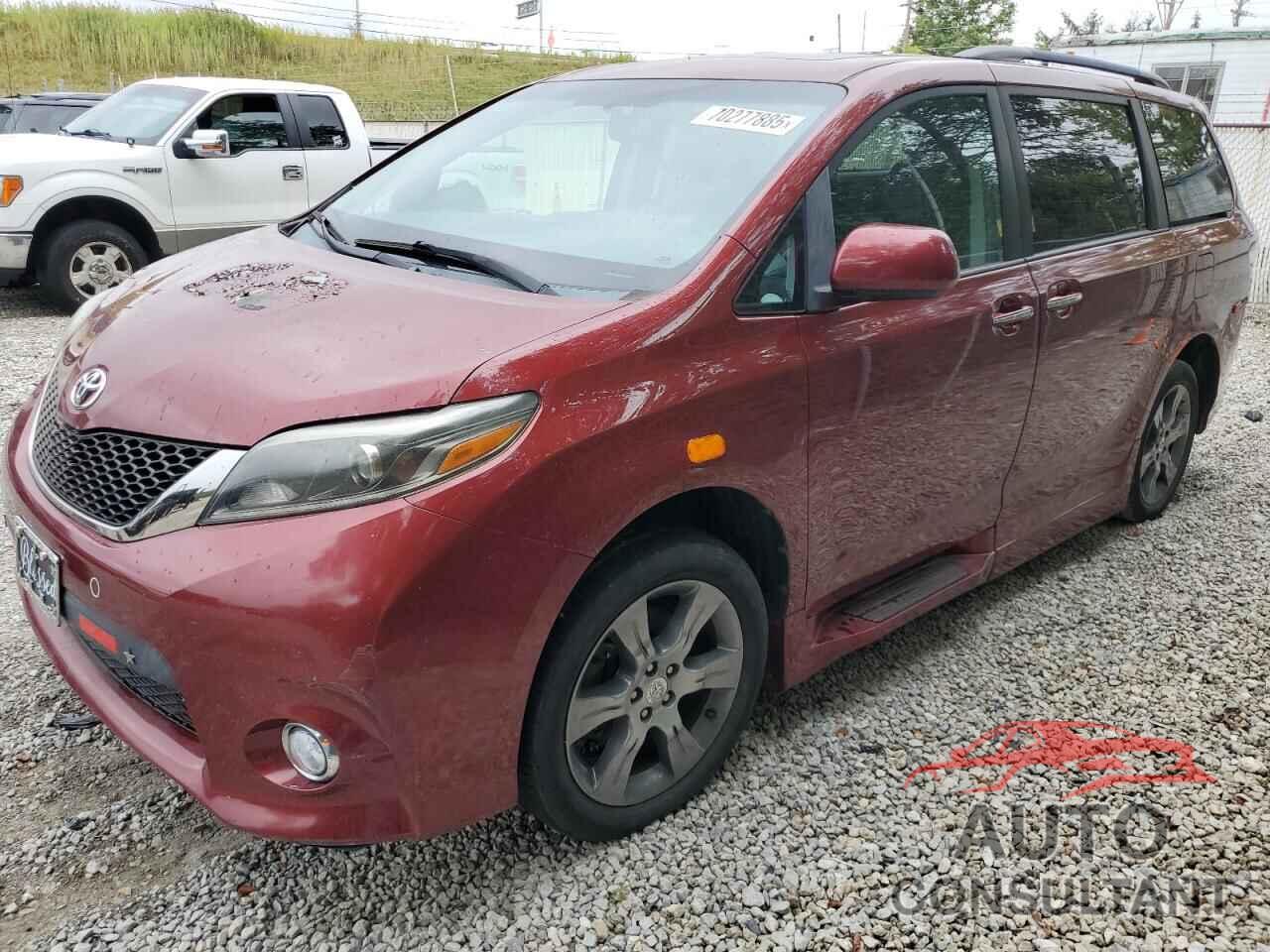 TOYOTA SIENNA 2015 - 5TDXK3DC8FS538224