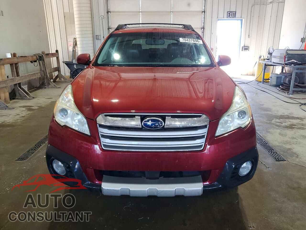 SUBARU OUTBACK 2013 - 4S4BRDKC6D2205955
