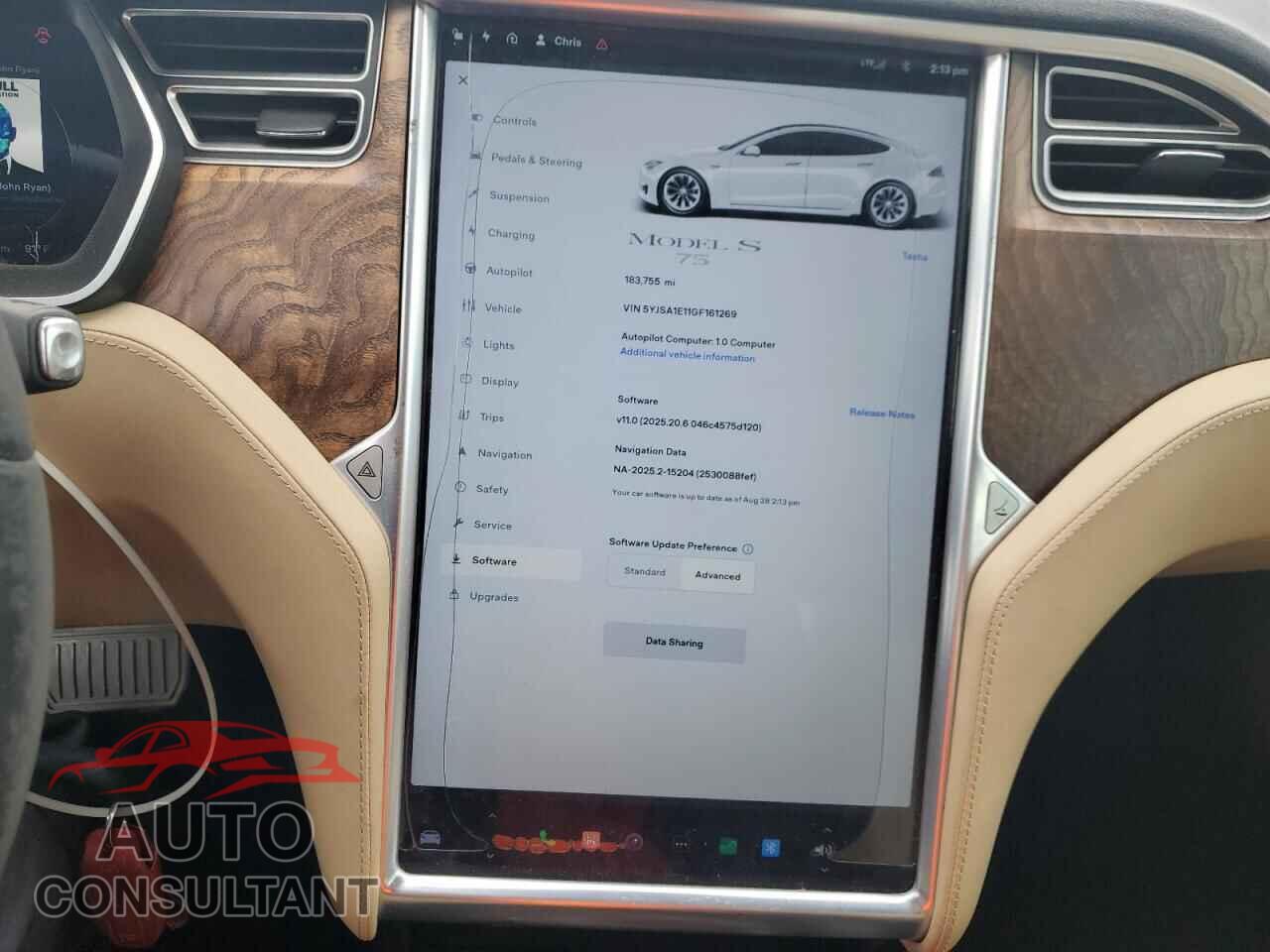 TESLA MODEL S 2016 - 5YJSA1E11GF161269