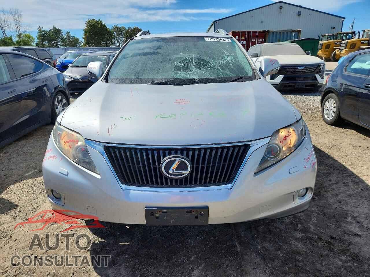 LEXUS RX350 2012 - 2T2BK1BA6CC126478