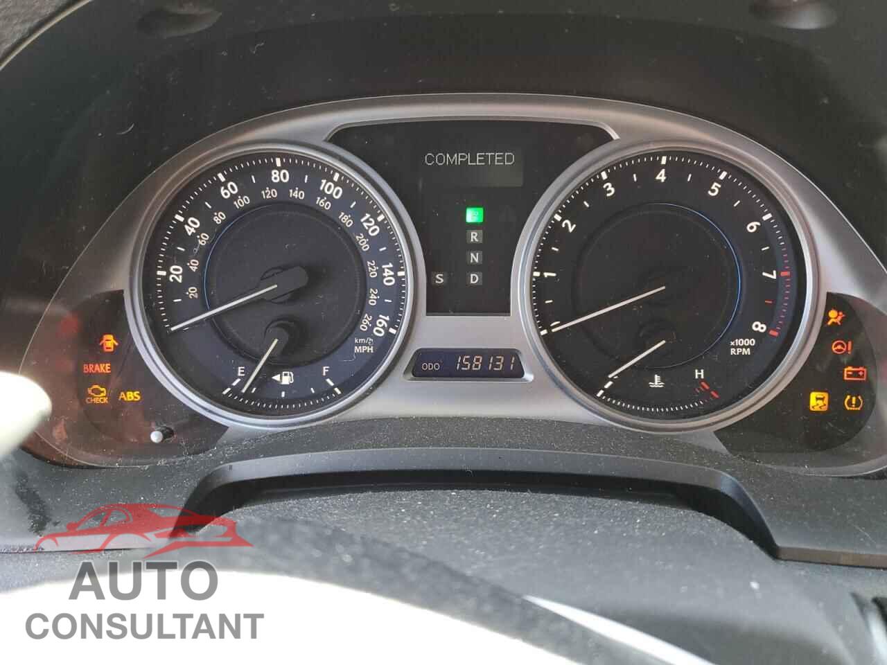 LEXUS IS 2010 - JTHBF5C22A2098812