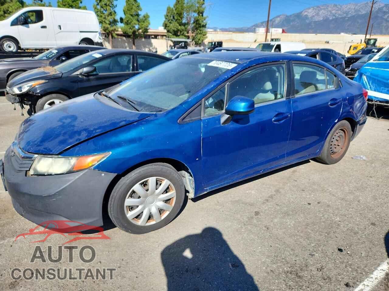 HONDA CIVIC 2012 - 19XFB2F54CE344591