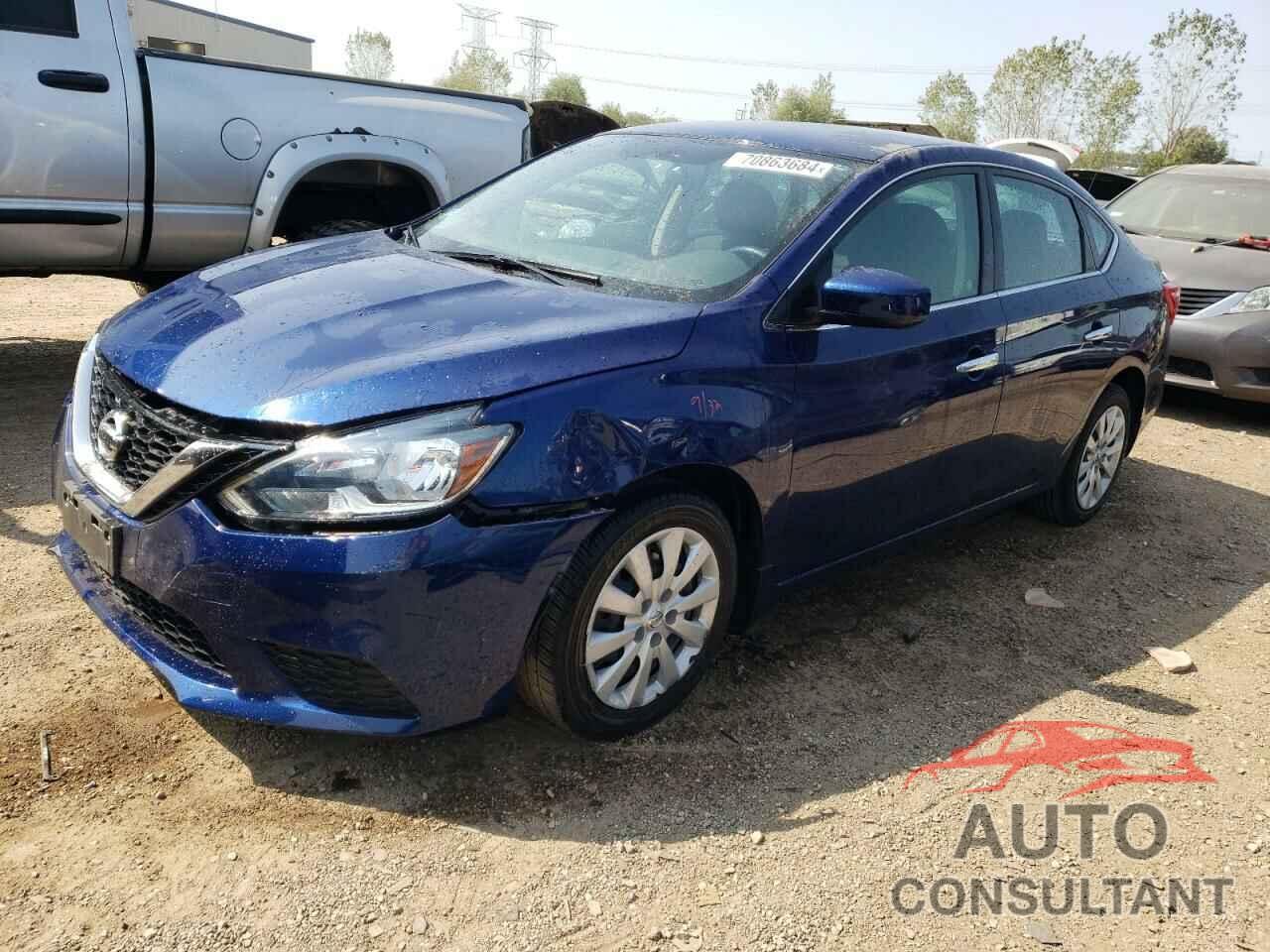 NISSAN SENTRA 2017 - 3N1AB7AP0HY334665