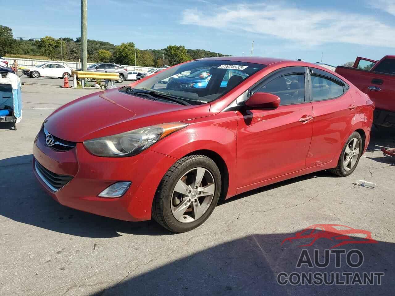 HYUNDAI ELANTRA 2013 - KMHDH4AE3DU972665