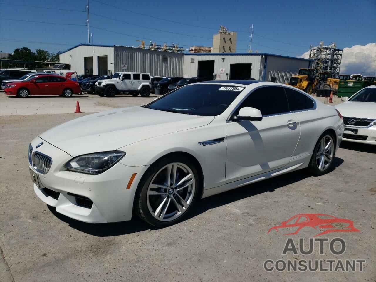 BMW 6 SERIES 2012 - WBALX3C59CC528427