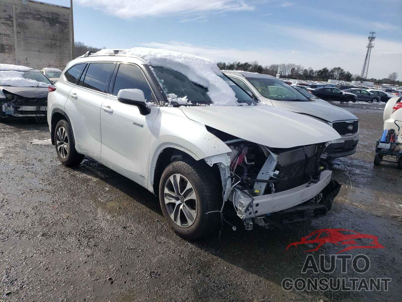 TOYOTA HIGHLANDER 2020 - 5TDHBRCH7LS511130