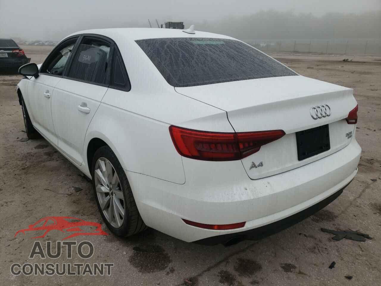 AUDI A4 2017 - WAUGMAF46HN051386
