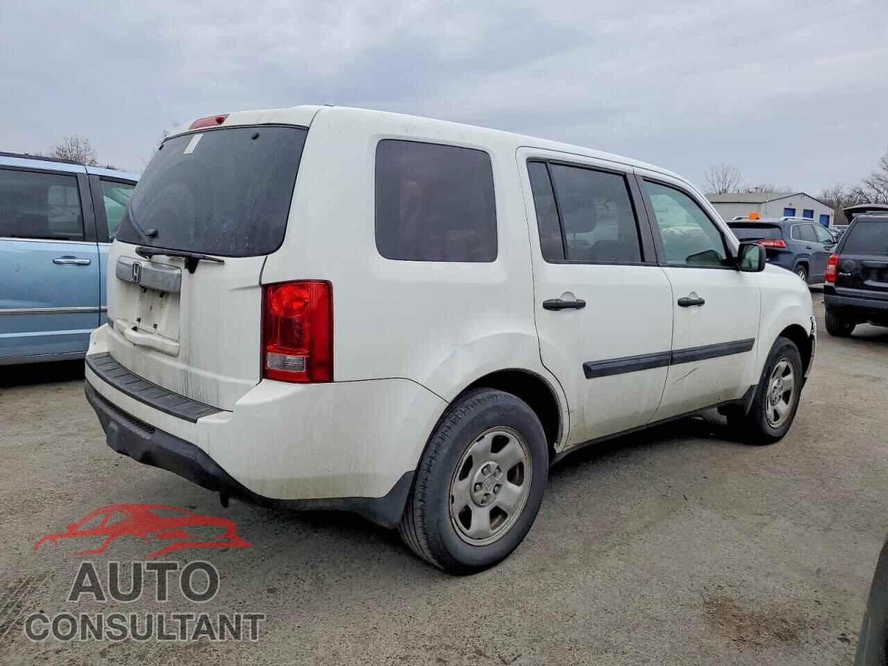 HONDA PILOT 2013 - 5FNYF3H25DB017778