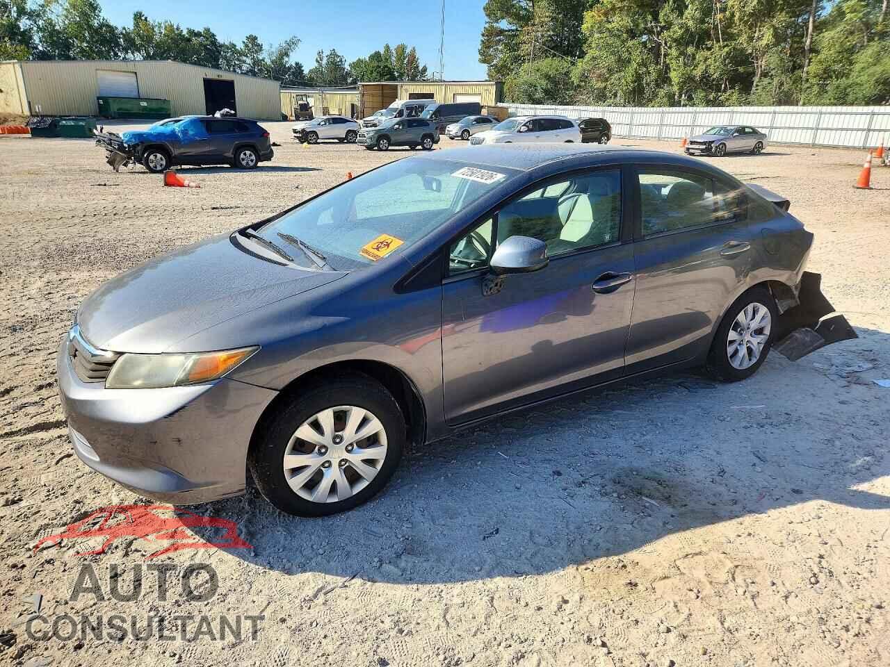 HONDA CIVIC 2012 - 19XFB2F54CE363836