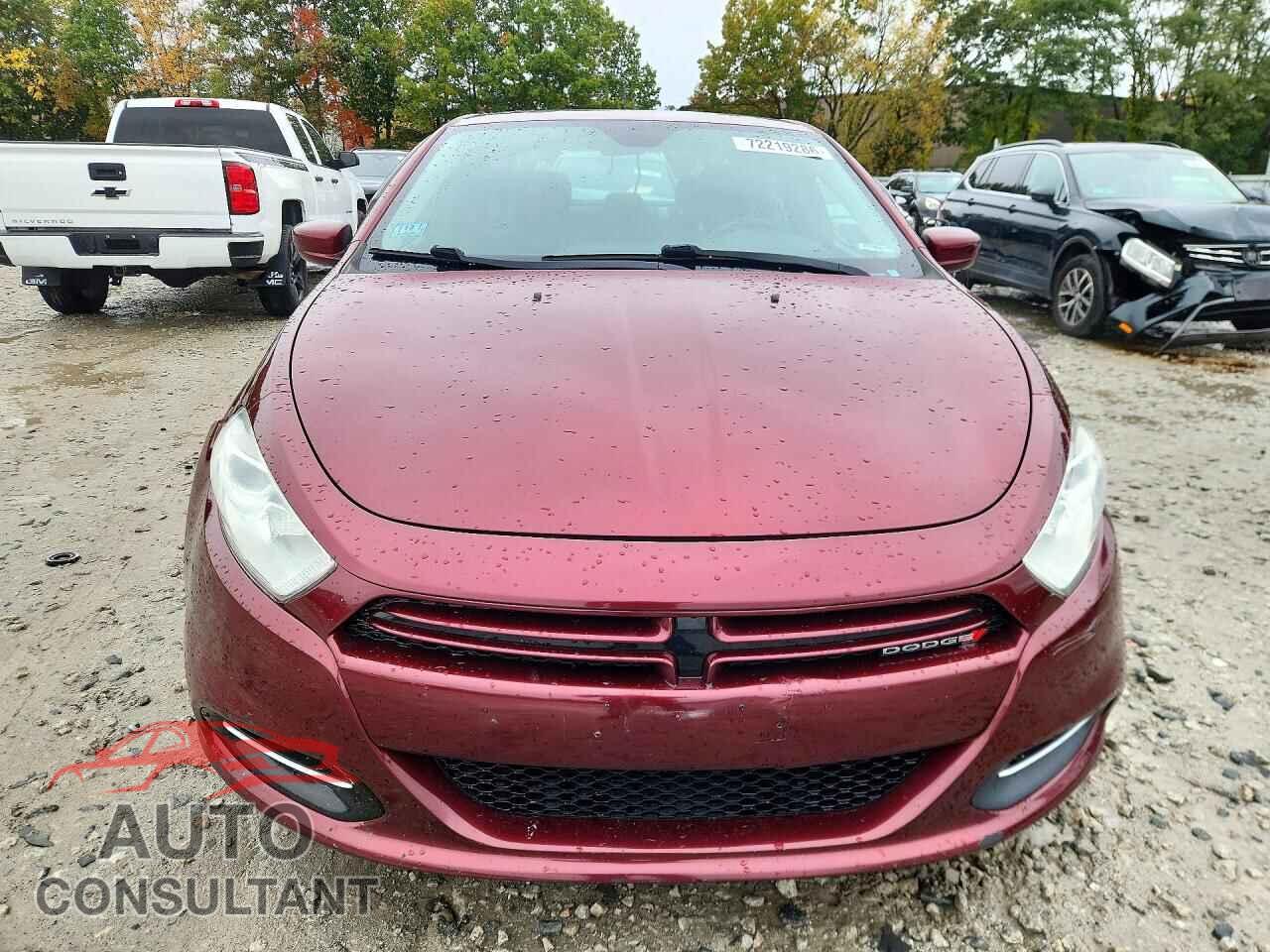 DODGE DART 2015 - 1C3CDFAAXFD252789