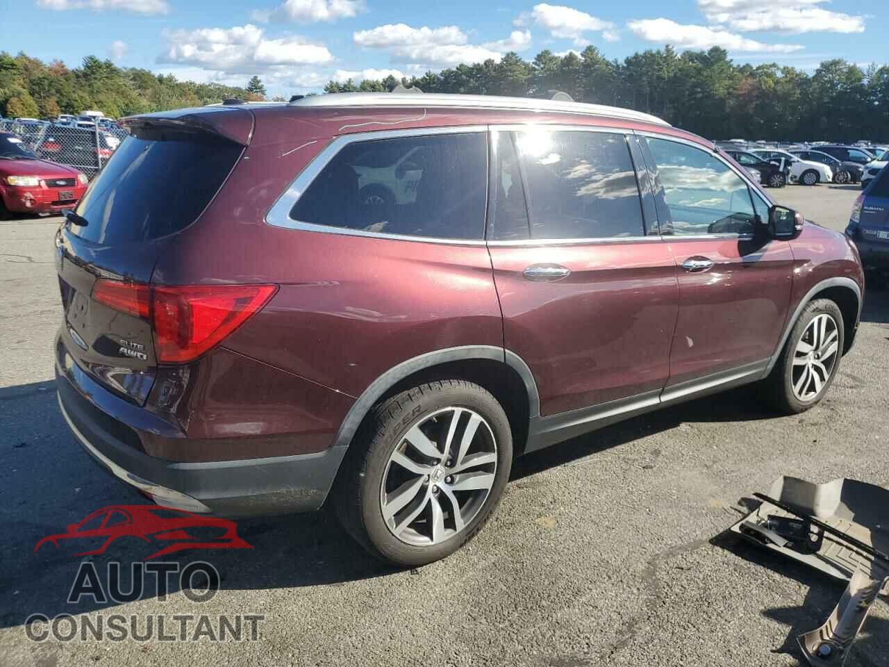 HONDA PILOT 2017 - 5FNYF6H07HB001927