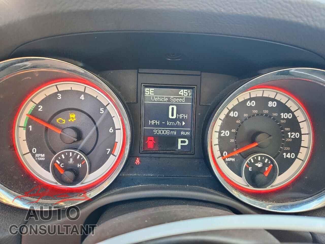DODGE DURANGO 2012 - 1C4RDJAGXCC301603