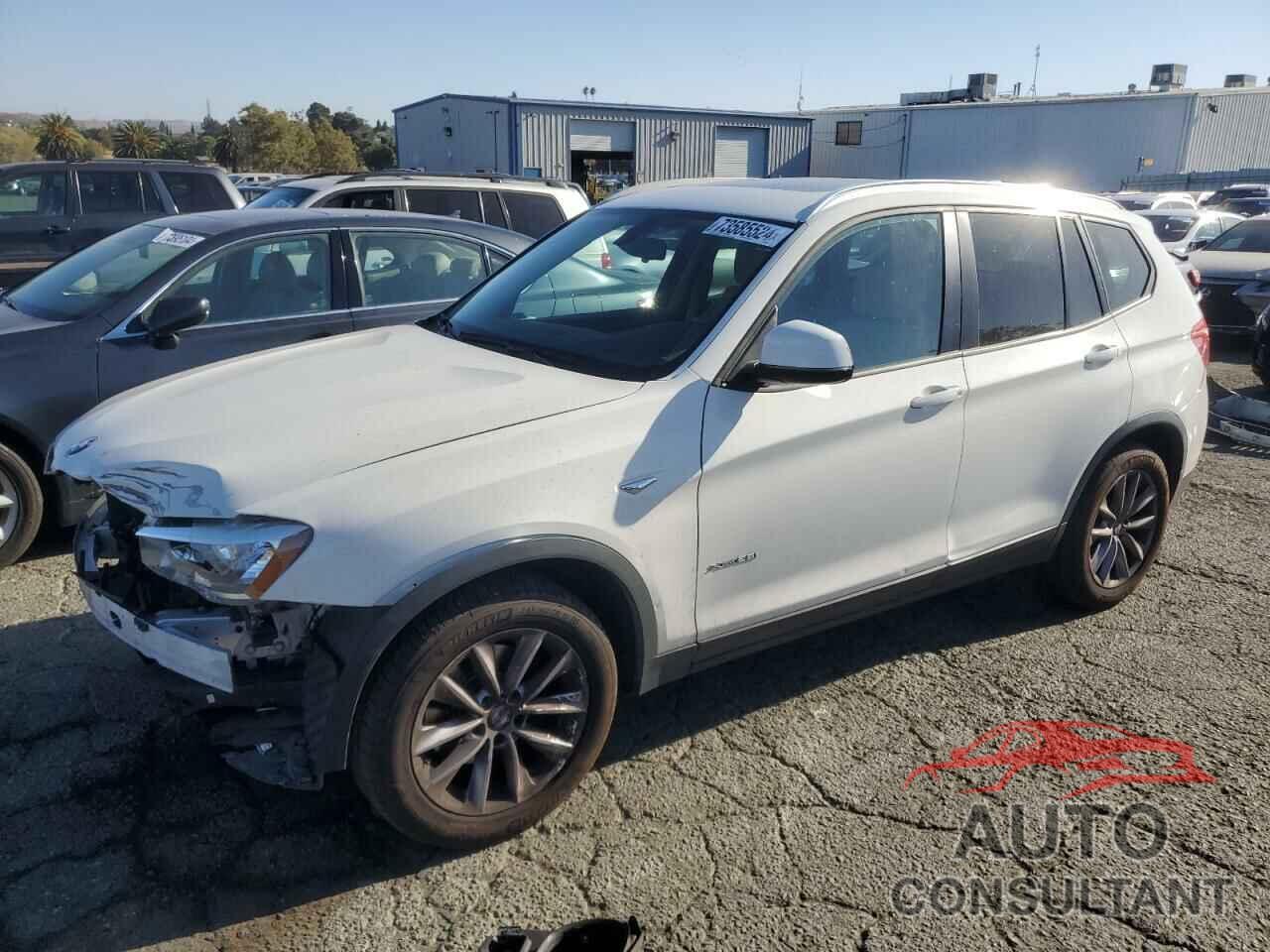 BMW X3 2016 - 5UXWX9C52G0D89690