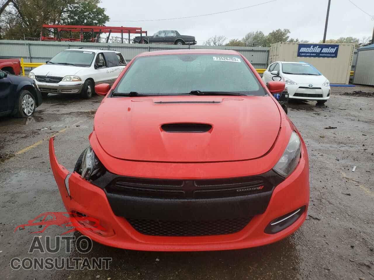 DODGE DART 2016 - 1C3CDFFH8GD796182