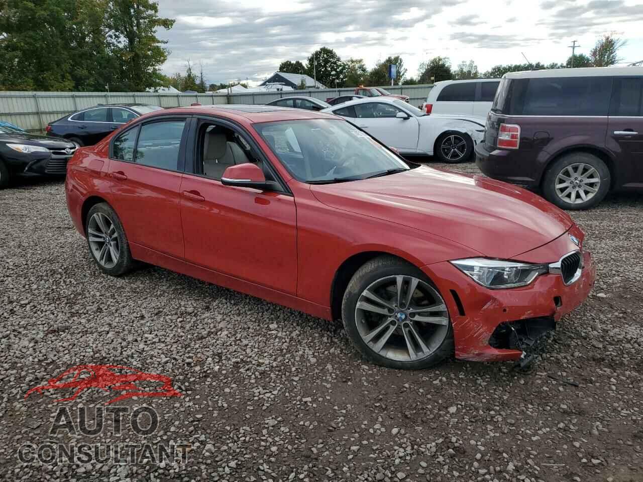 BMW 3 SERIES 2016 - WBA8E3G58GNU01488