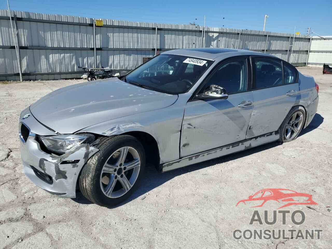BMW 3 SERIES 2014 - WBA3B5C53EF599960