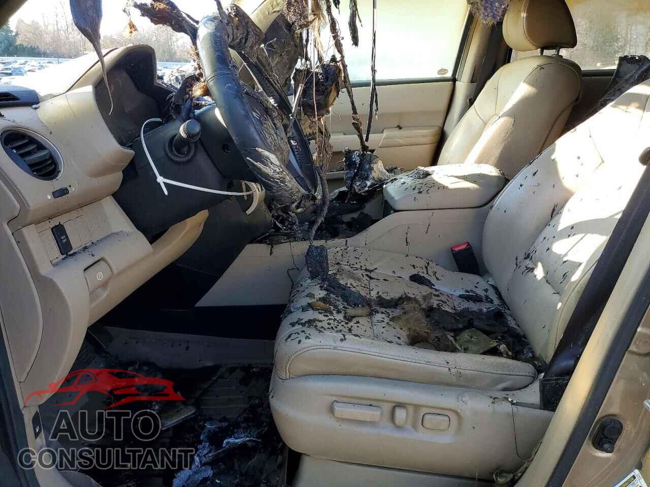 HONDA PILOT 2010 - 5FNYF4H53AB037586