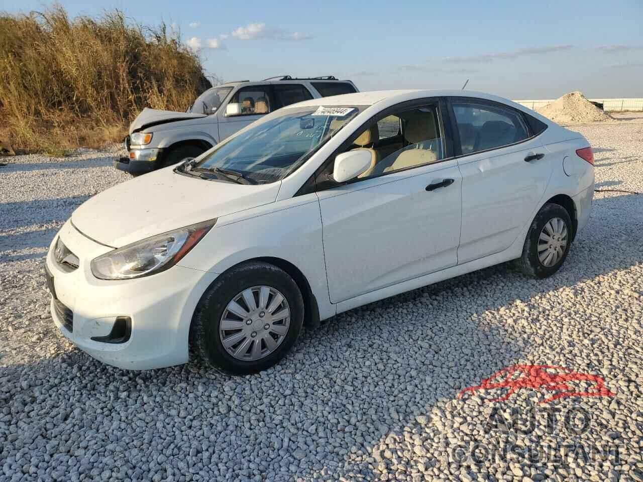 HYUNDAI ACCENT 2012 - KMHCT4AEXCU097738