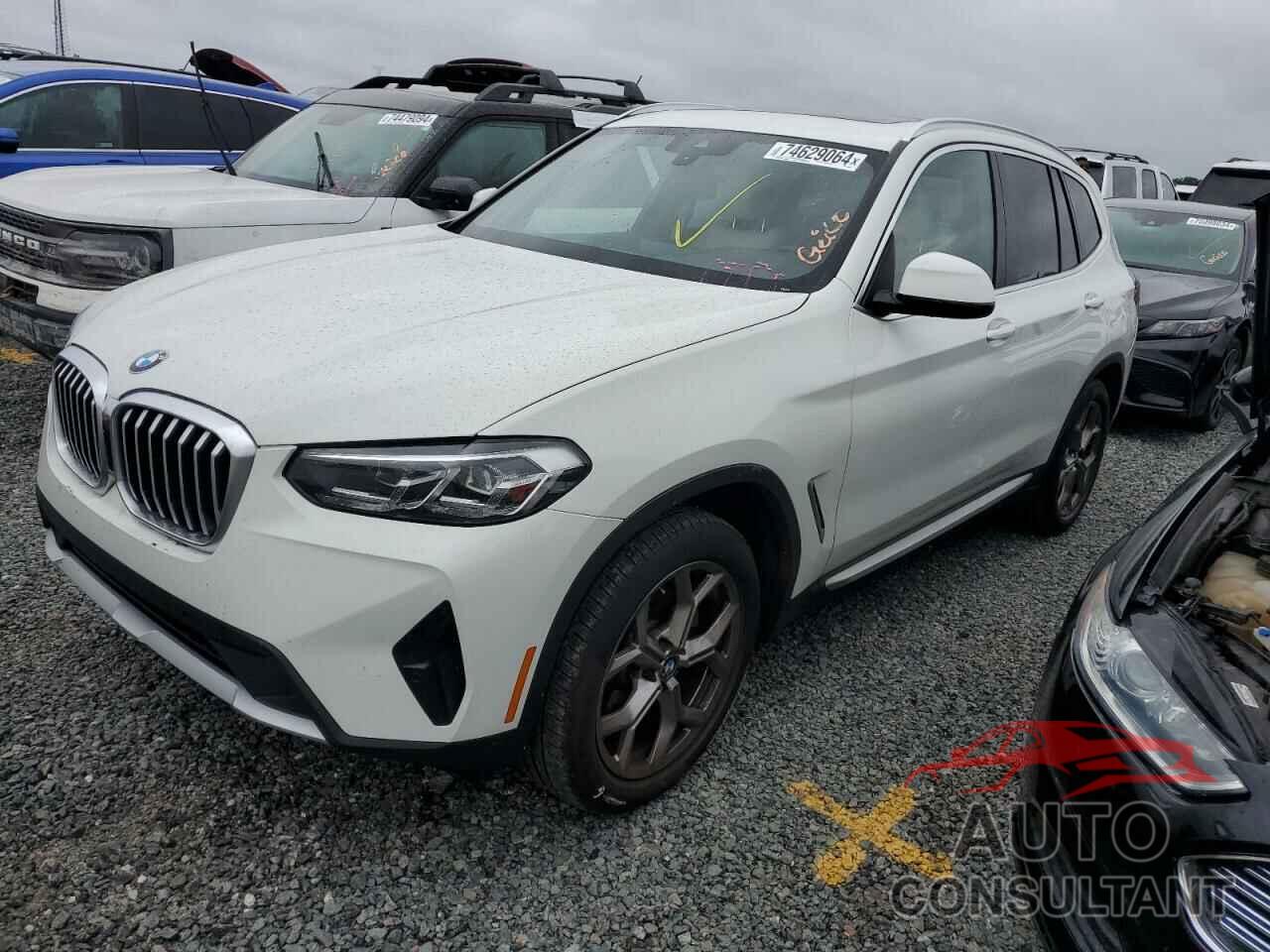 BMW X3 2022 - 5UX43DP07N9J95523