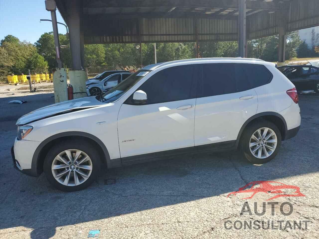 BMW X3 2016 - 5UXWX9C58G0D92707