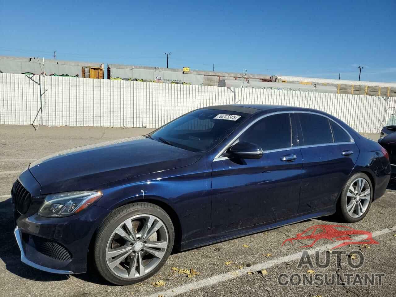 MERCEDES-BENZ C-CLASS 2017 - 55SWF4JB0HU186604