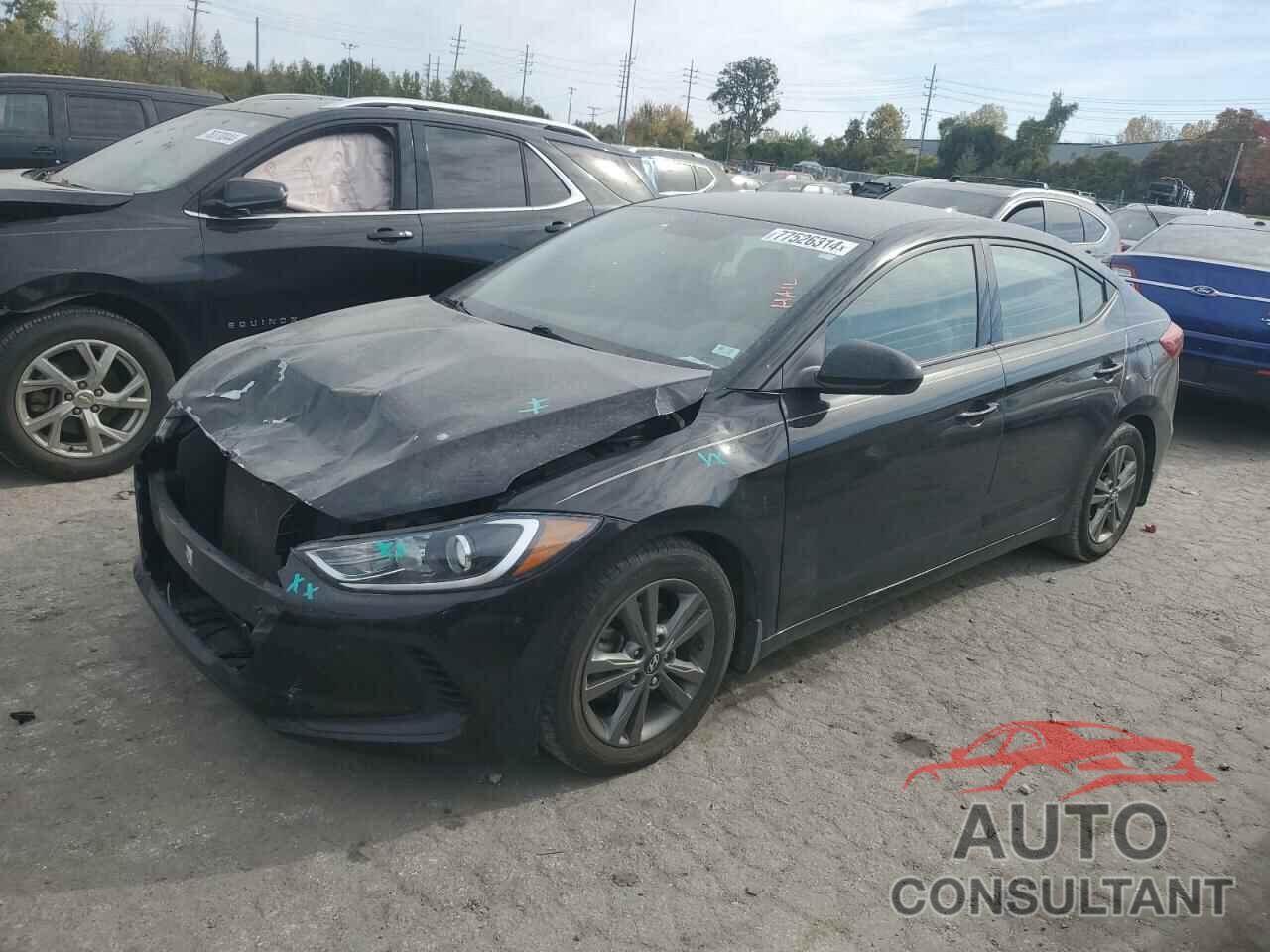 HYUNDAI ELANTRA 2018 - 5NPD84LF0JH335426