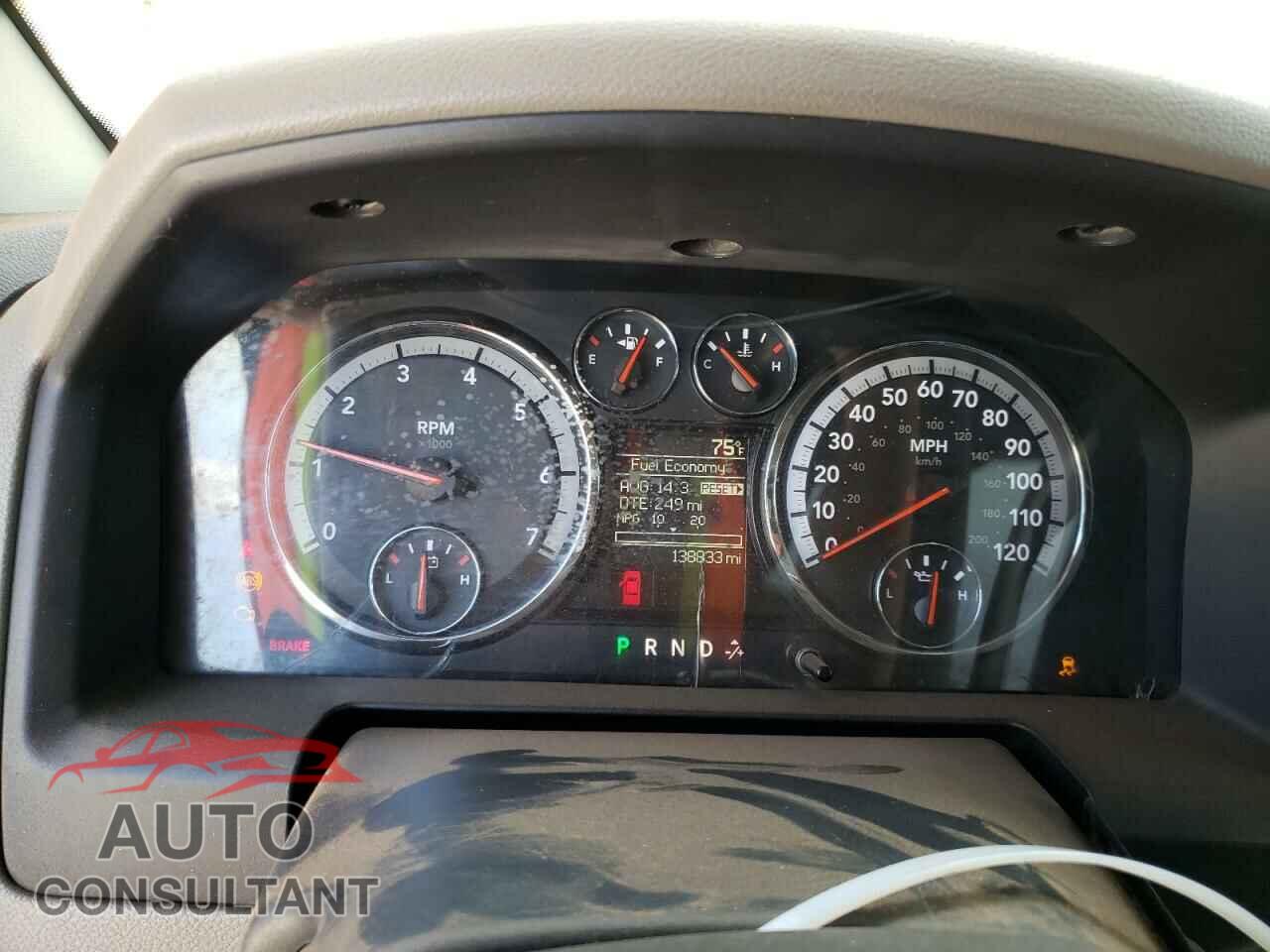 DODGE RAM 1500 2012 - 1C6RD6FT2CS259671