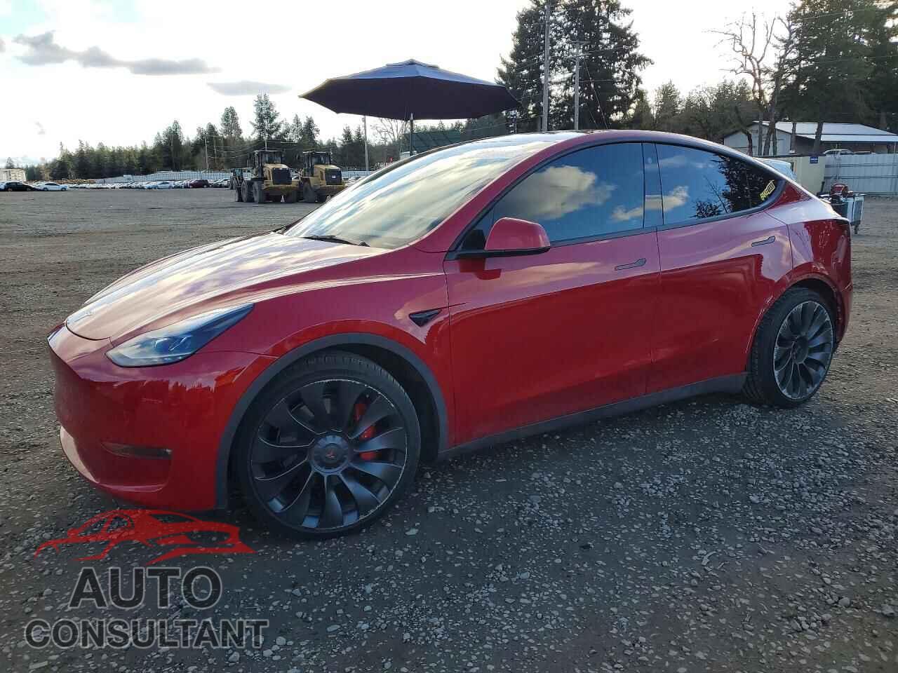 TESLA MODEL Y 2022 - 7SAYGDEF8NF398959
