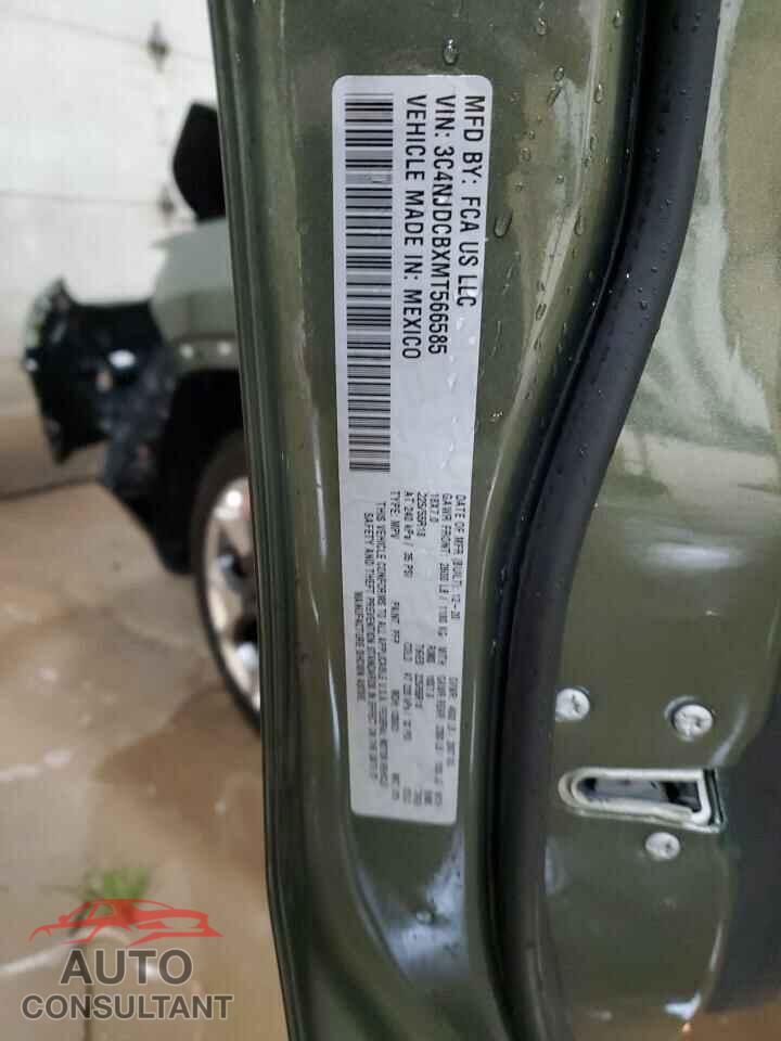 JEEP COMPASS 2021 - 3C4NJDCBXMT566585