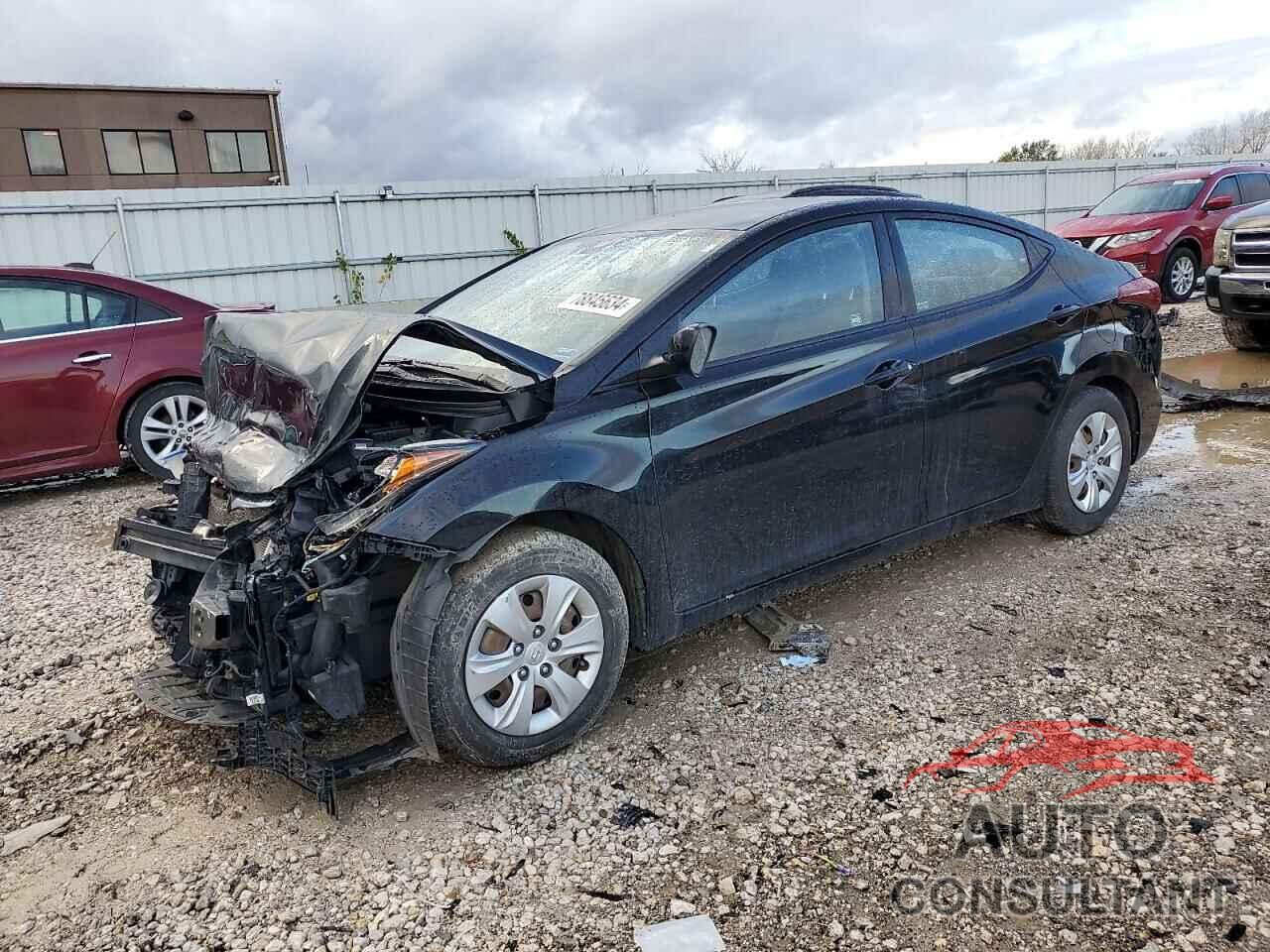 HYUNDAI ELANTRA 2016 - KMHDH4AE4GU585868