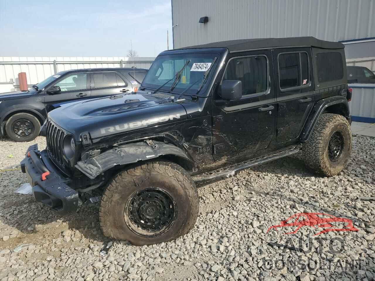 JEEP WRANGLER 2018 - 1C4HJXFG4JW189649