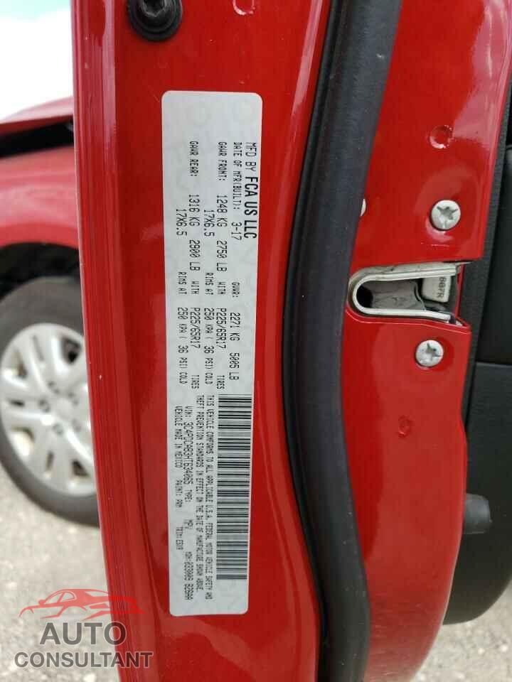 DODGE JOURNEY 2017 - 3C4PDCAB3HT634065