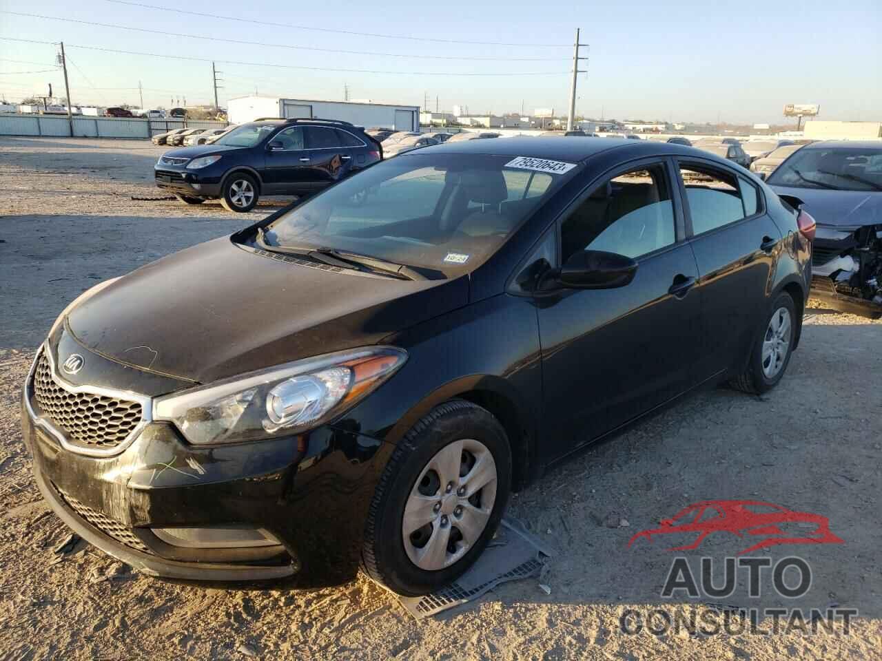 KIA FORTE 2016 - KNAFK4A60G5509921