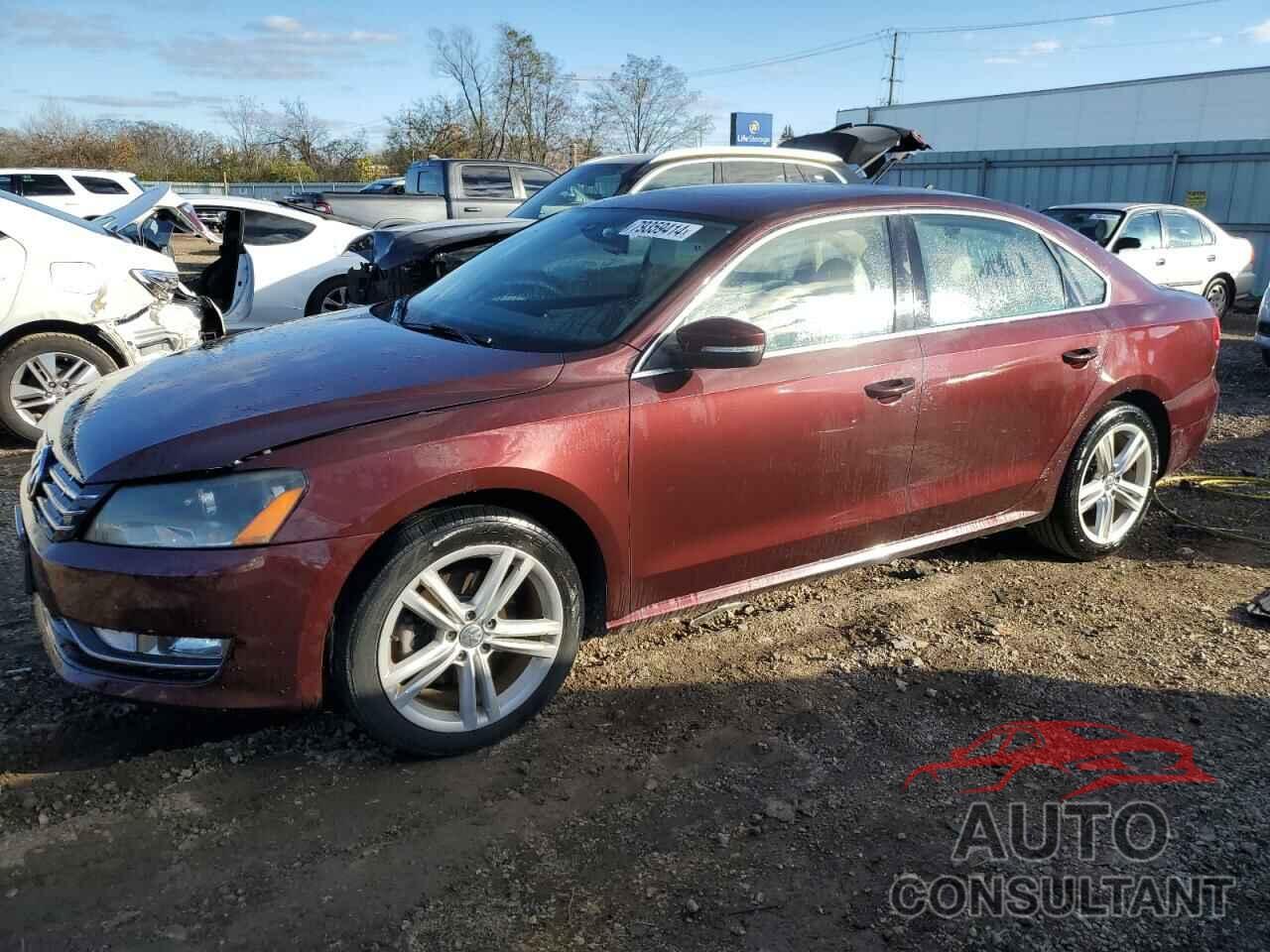 VOLKSWAGEN PASSAT 2014 - 1VWBN7A32EC028879