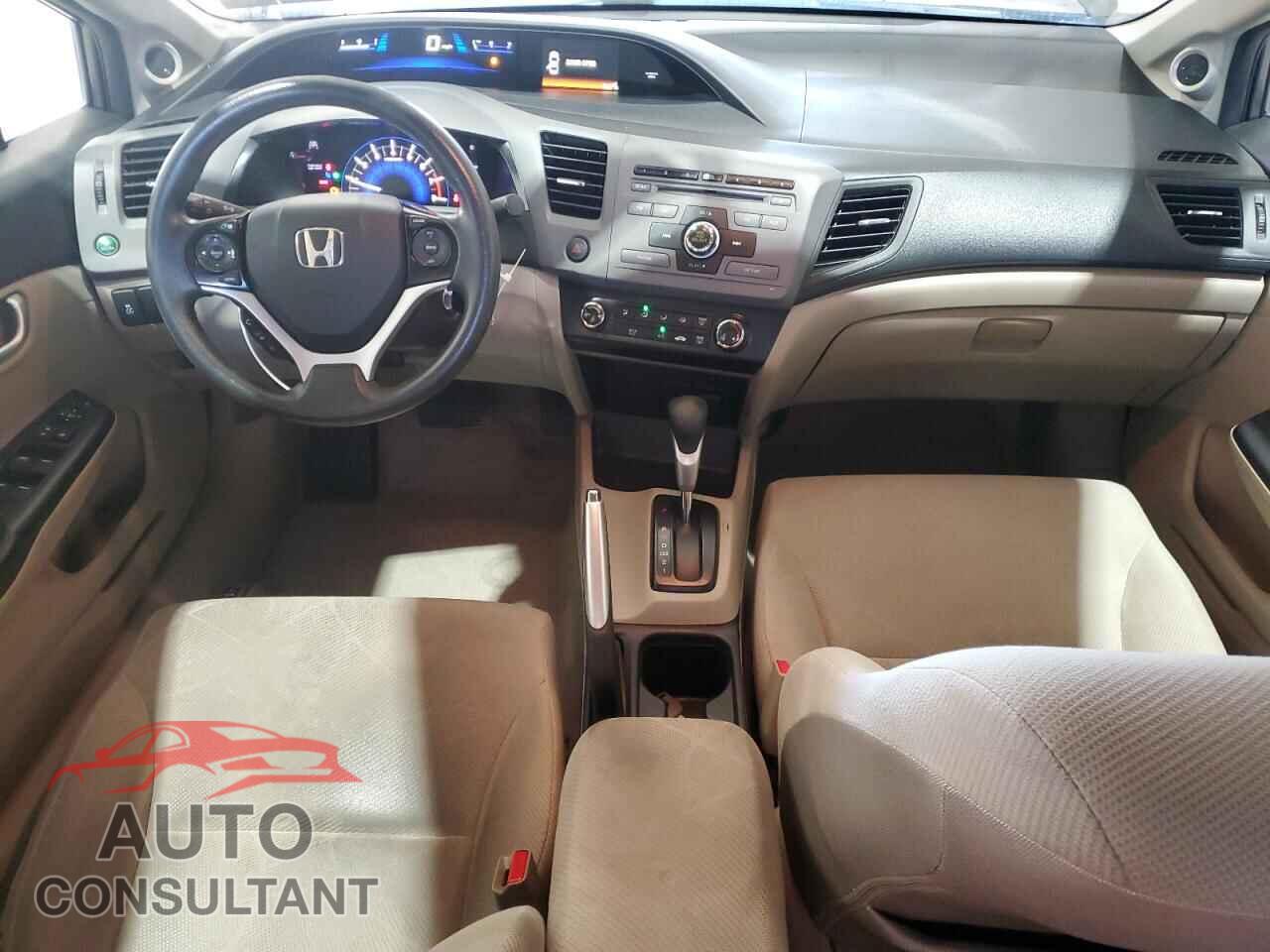HONDA CIVIC 2012 - 19XFB2F8XCE334545