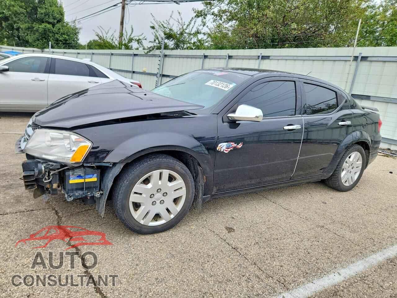 DODGE AVENGER 2013 - 1C3CDZAB9DN603824