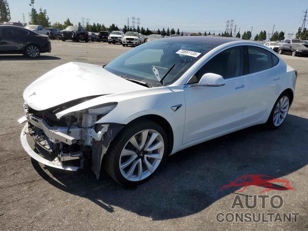TESLA MODEL 3 2019 - 5YJ3E1EA4KF301512