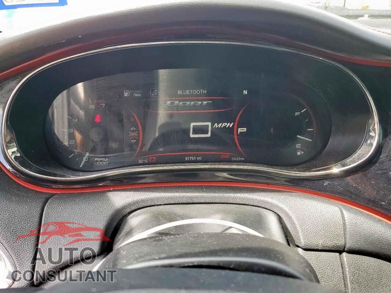 DODGE DART 2014 - 1C3CDFEB6ED866319