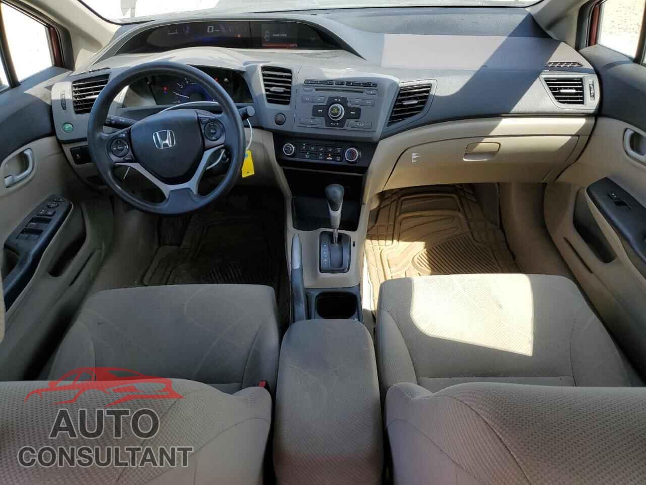 HONDA CIVIC 2012 - JHMFB2F52CS003606