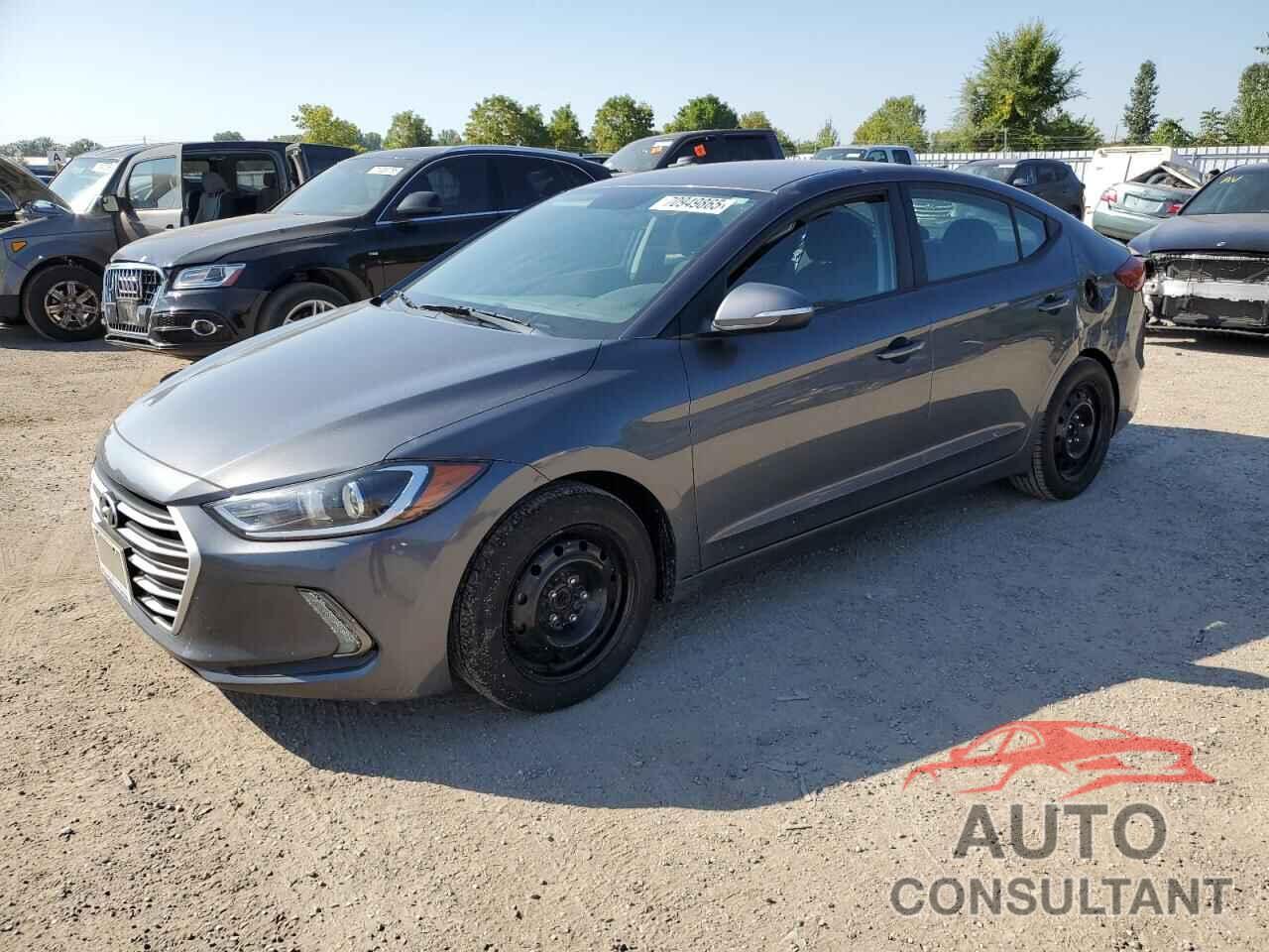 HYUNDAI ELANTRA 2018 - KMHD84LF9JU486685