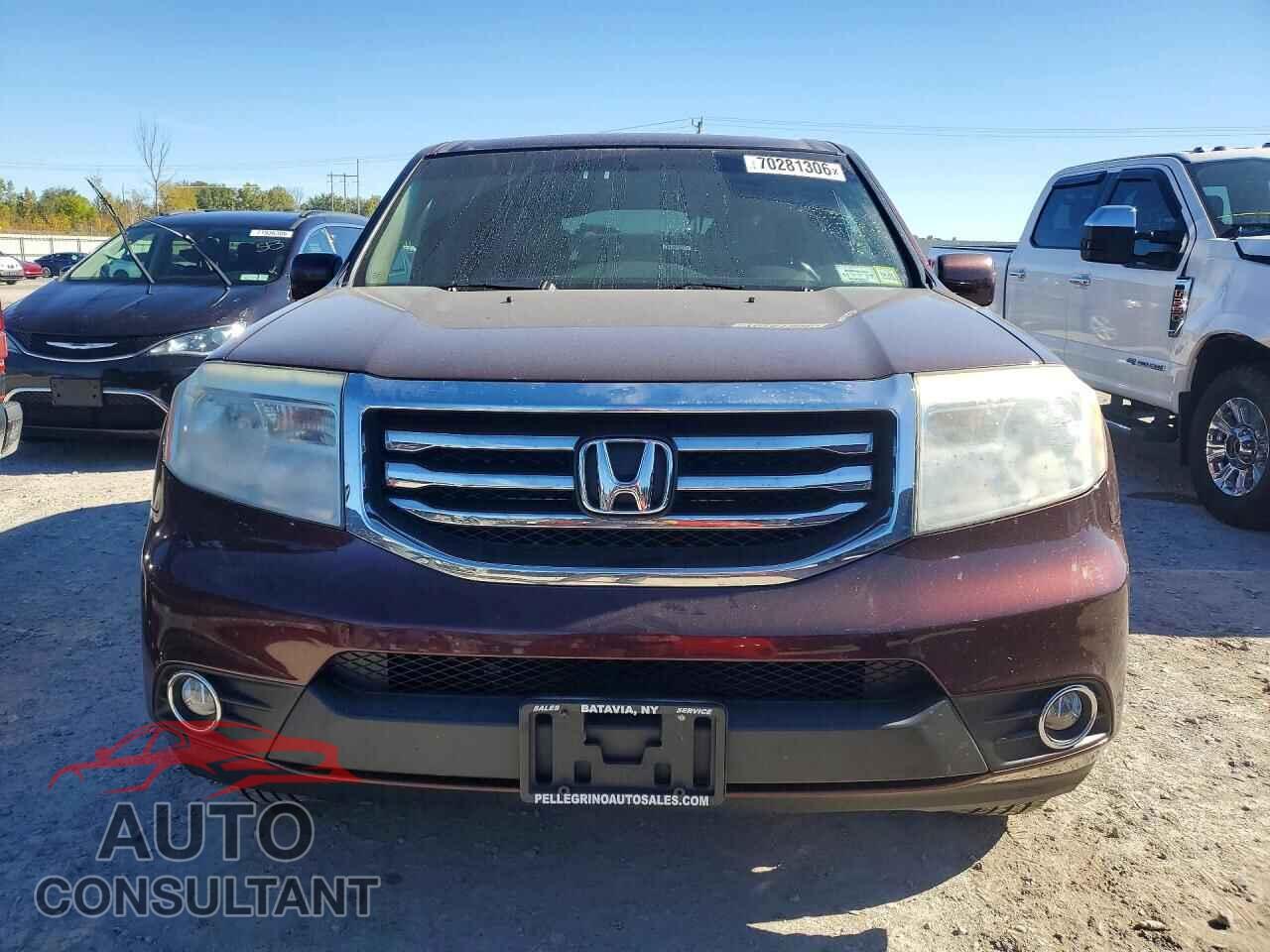 HONDA PILOT 2015 - 5FNYF4H54FB040889