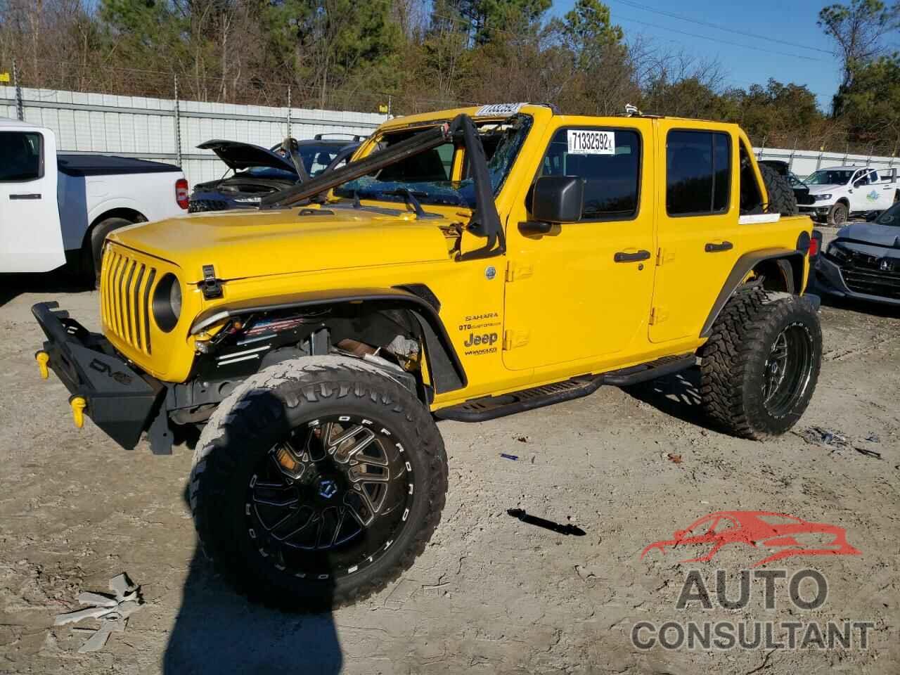 JEEP WRANGLER 2019 - 1C4HJXEG9KW518204