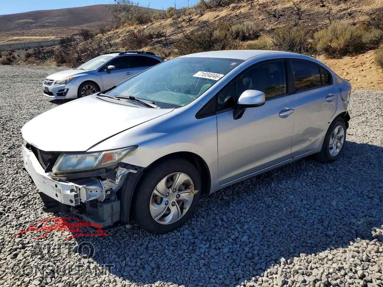HONDA CIVIC 2013 - 19XFB2F54DE095386