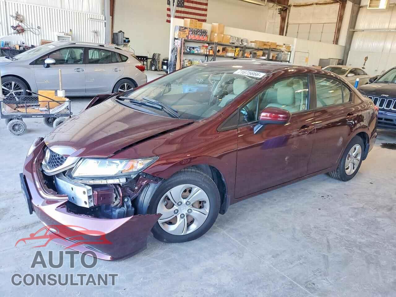 HONDA CIVIC 2014 - 19XFB2F54EE038607