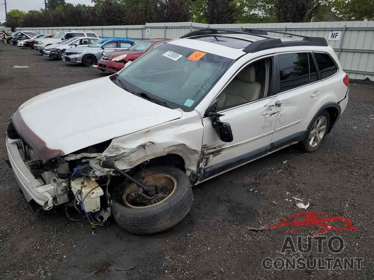 SUBARU OUTBACK 2014 - 4S4BRBLC5E3292780